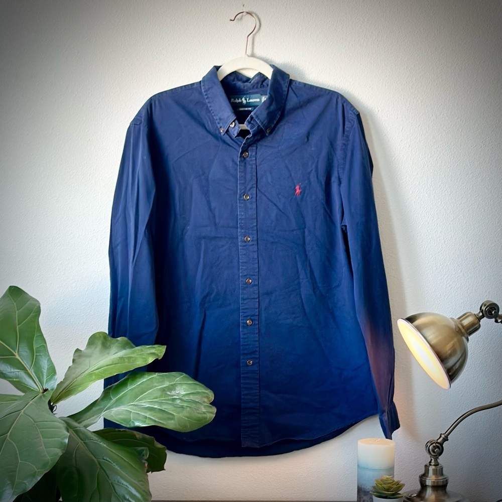 Ralph Lauren Oxford Knit Button Down